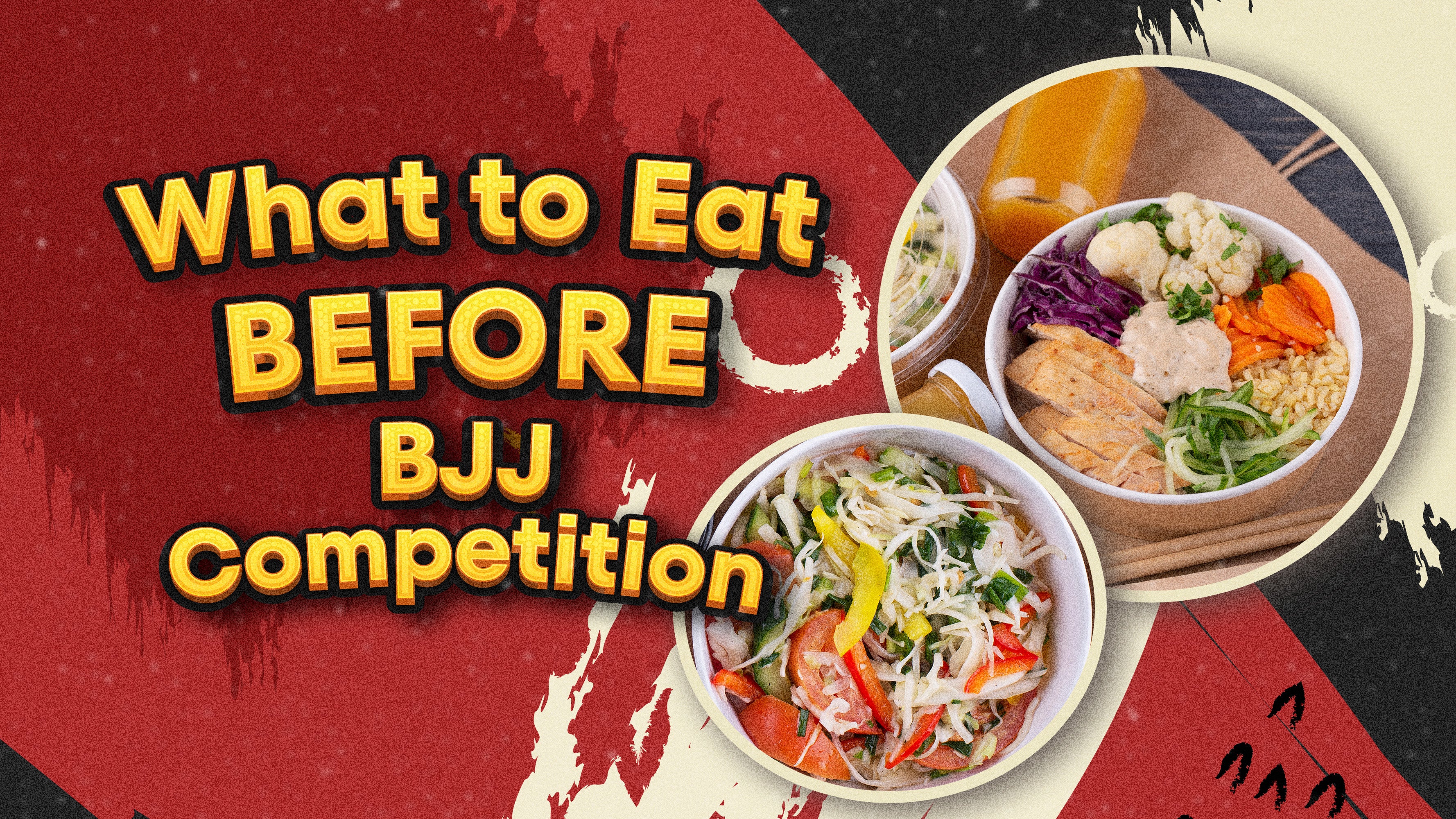What to Eat before BJJ competition