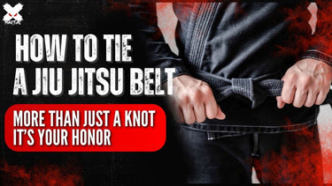 how to tie jiu jitsu belt