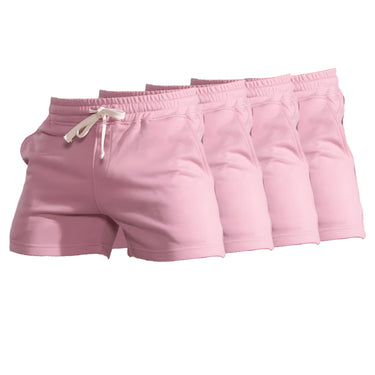 Pink Plain Hoochie Daddy Shorts XMARTIAL