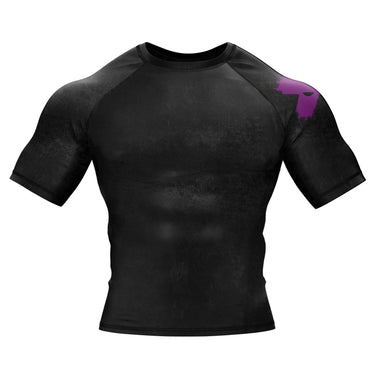 Accent Minimalist White/Black Compression Shirt XMARTIAL
