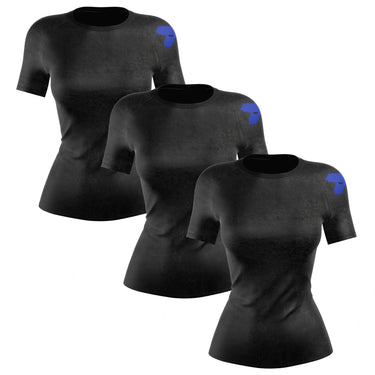 Accent Minimalist Women's White/Black Compression Shirt XMARTIAL