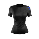 Accent Minimalist Women's White/Black Compression Shirt XMARTIAL