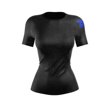 Accent Minimalist Women's White/Black Compression Shirt XMARTIAL