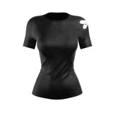 Accent Minimalist Women's White/Black Compression Shirt XMARTIAL
