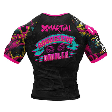 Aggressive Cuddles BJJ Rash Guard XMARTIAL