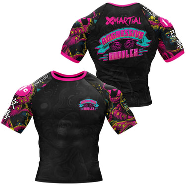 Aggressive Cuddles BJJ Rash Guard XMARTIAL