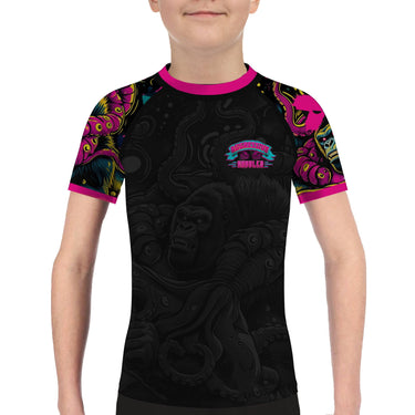 Aggressive Cuddles Kids BJJ Rash Guard XMARTIAL