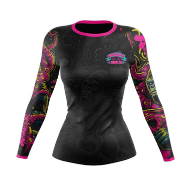 Aggressive Cuddles Women's BJJ Rash Guard XMARTIAL