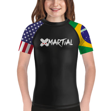 Alliance Kids BJJ Rash Guard XMARTIAL