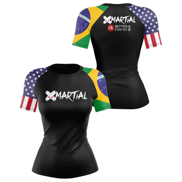 Alliance Women's BJJ Rash Guard XMARTIAL