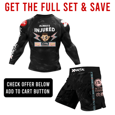 Always Injured 2.0 Hybrid BJJ Shorts XMARTIAL