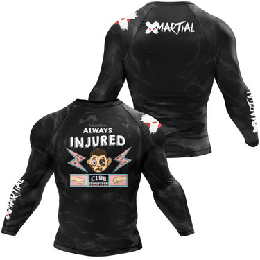 Always Injured BJJ Rash Guard XMARTIAL