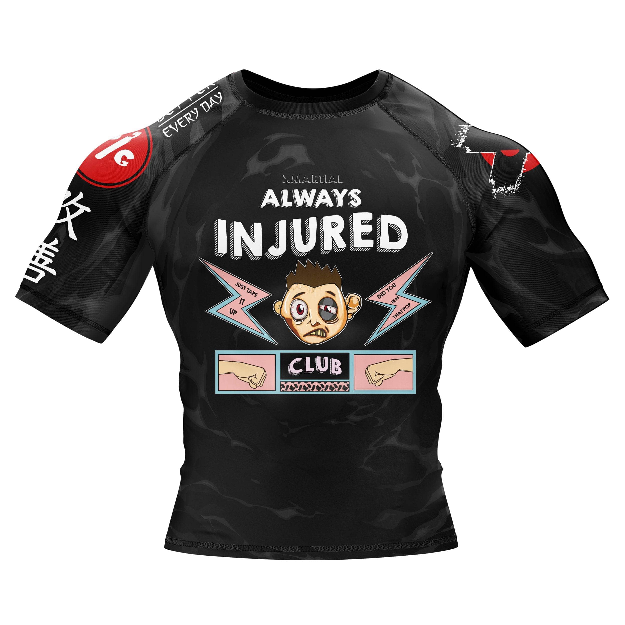 Always Injured BJJ Rash Guard - XMARTIAL