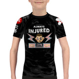 Always Injured Kids BJJ Rash Guard XMARTIAL