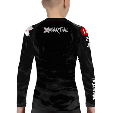Always Injured Kids BJJ Rash Guard XMARTIAL