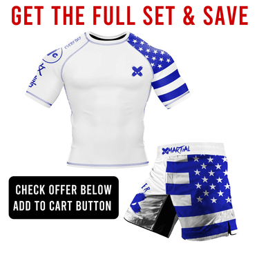 American Fighter Rank 2.0 Hybrid BJJ Shorts XMARTIAL