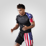 American Warrior BJJ Rash Guard XMARTIAL
