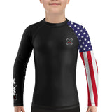 American Warrior Kids BJJ Rash Guard XMARTIAL
