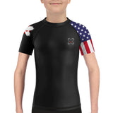 American Warrior Kids BJJ Rash Guard XMARTIAL
