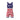 XMARTIAL American Warrior Kids Wrestling Singlet - back