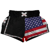 American Warrior Muay Thai Shorts XMARTIAL