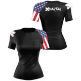 American Warrior Women’s BJJ Rash Guard XMARTIAL