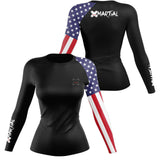 American Warrior Women’s BJJ Rash Guard XMARTIAL