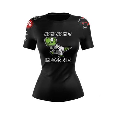 Armbar Me Women’s Black Compression Shirt XMARTIAL