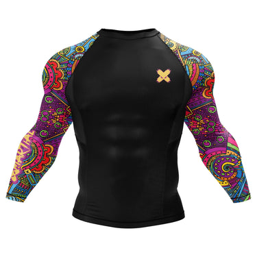 Aztec BJJ Rash Guard XMARTIAL
