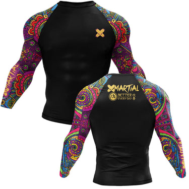 Aztec Rash Guard XMARTIAL