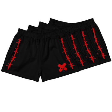 Barbed Edge Hoochie Daddy Shorts XMARTIAL