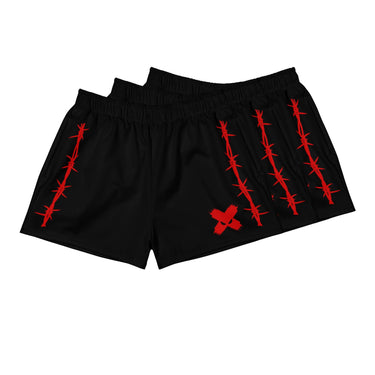 Barbed Edge Hoochie Daddy Shorts XMARTIAL