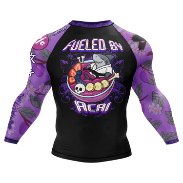 Berry Dangerous Acai BJJ Rash Guard XMARTIAL