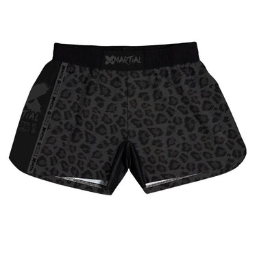BJJ Shorts Black Leopard X-Tech 25 Series XMARTIAL