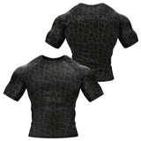 BJJ Rash Guard Black Leopard X-Tech 25 Series XMARTIAL