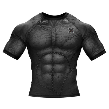 BJJ Rash Guard Black Stitcher X-Tech 25 Series XMARTIAL