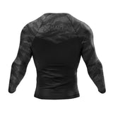 BJJ Rash Guard Black Tiger Camo X-Tech 25 Series XMARTIAL
