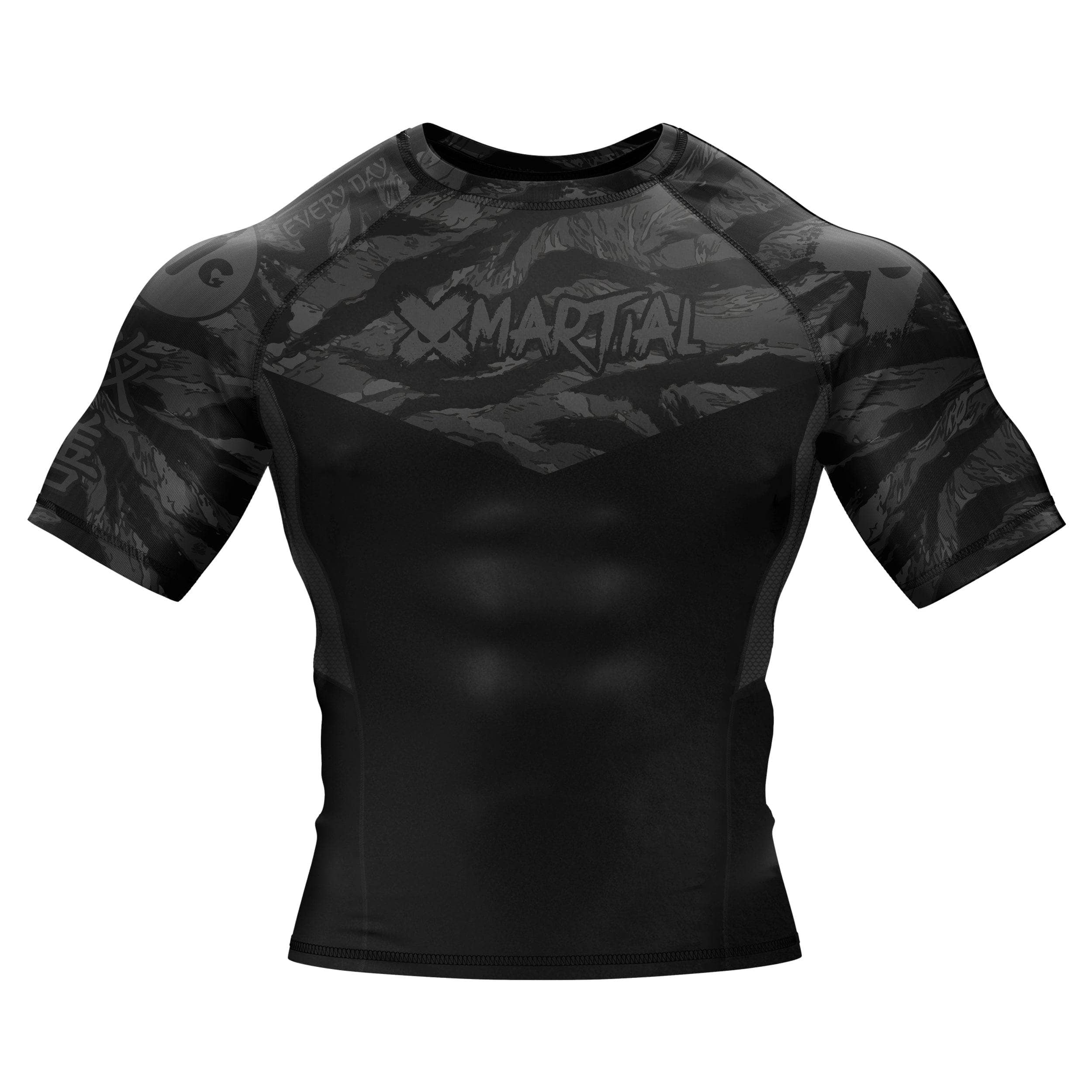Acbjj Rash Guard xmartial-bjj-rash-guard-black-tiger-camo-x-tech-25-series ...