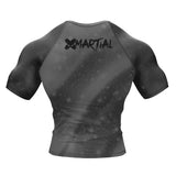 BJJ Rash Guard Black Unichoke X-Tech 25 Series XMARTIAL