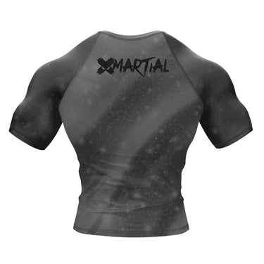 BJJ Rash Guard Black Unichoke X-Tech 25 Series XMARTIAL
