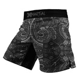 BJJ Shorts Black Aztec X-Tech 25 Series XMARTIAL