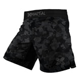 BJJ Shorts Black Camo Fight Team X-Tech 25 Series XMARTIAL