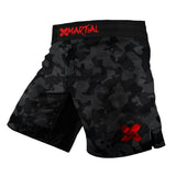 BJJ Shorts Black Camo Fight Team X-Tech 25 Series XMARTIAL