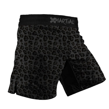BJJ Shorts Black Leopard X-Tech 25 Series XMARTIAL