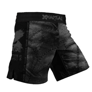 BJJ Shorts Black Stitcher X-Tech 25 Series XMARTIAL