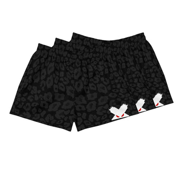 Black Leopard Hoochie Daddy Shorts XMARTIAL