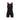 XMARTIAL Black Leopard Wrestling Singlet - back