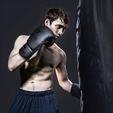 Black Out Boxing Gloves XMARTIAL