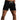 Black Plain Hoochie Daddy Shorts XMARTIAL