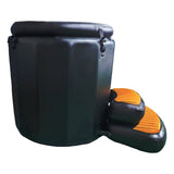 Black Quad Inflatable Cold Plunge Tub XMARTIAL